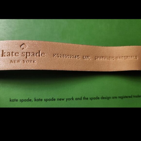 3 Kate Spade Belts (bundle) - size: L / XL - color: BLACK & CREAM main image 6